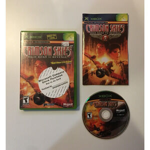 Crimson Skies High Road to Revenge (Microsoft Xbox, 2003) CIB Complete US Seller